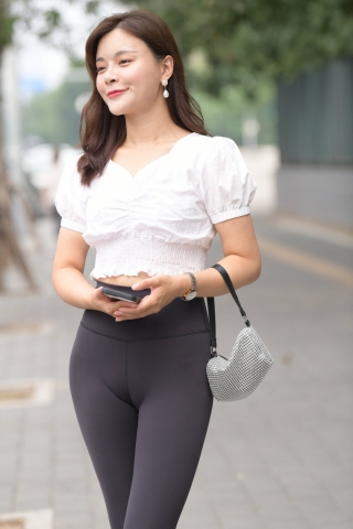 HK2401-180-性感黑色瑜伽裤